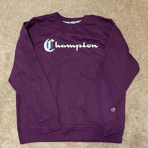 Champion Maroon Crewneck Sweatshirt